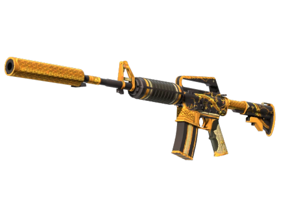 M4A1-S | Golden Coil (Minimal Wear)