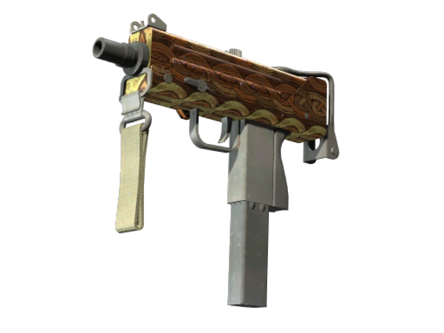 MAC-10 | Copper Borre (Field-Tested)