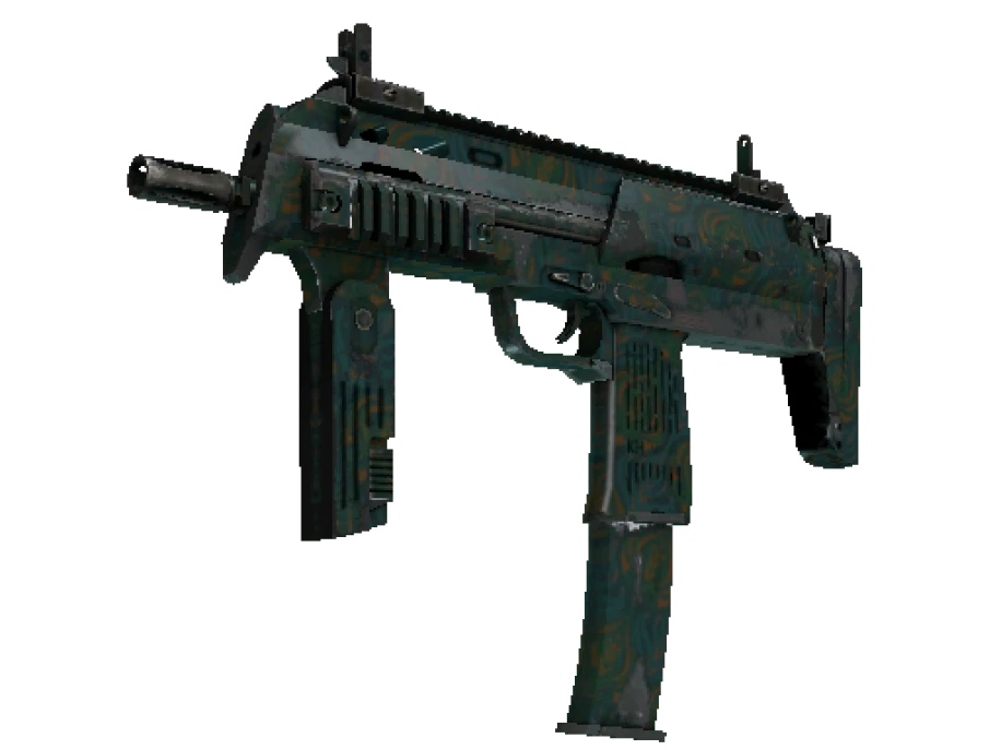MP7 | Teal Blossom (Field-Tested)