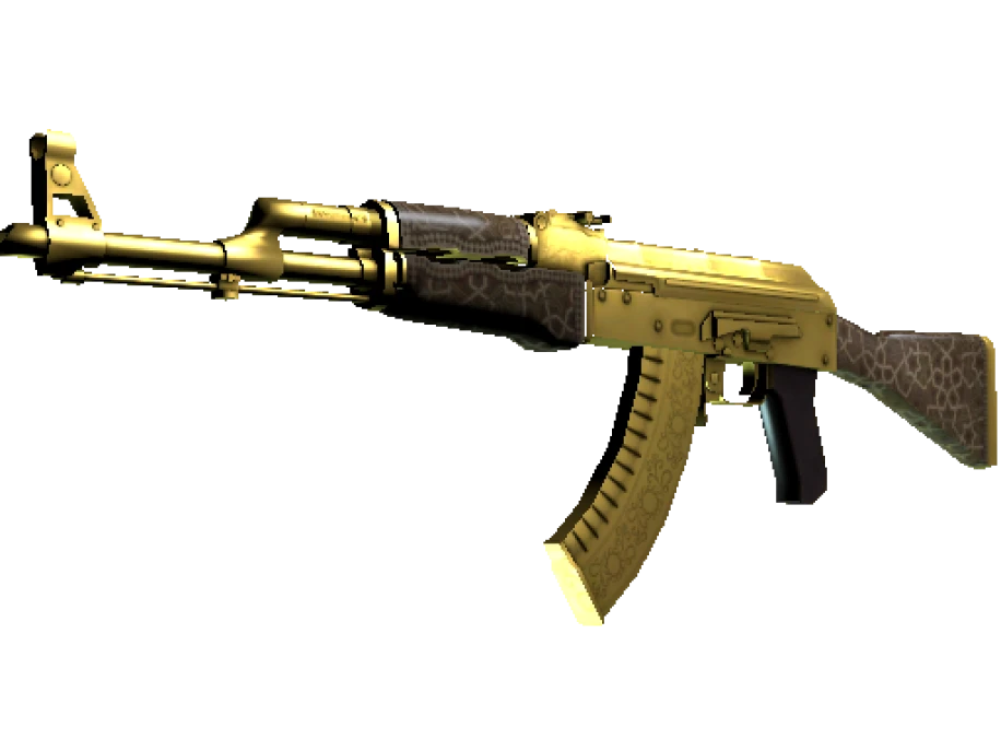 Souvenir AK-47 | Gold Arabesque (Minimal Wear)