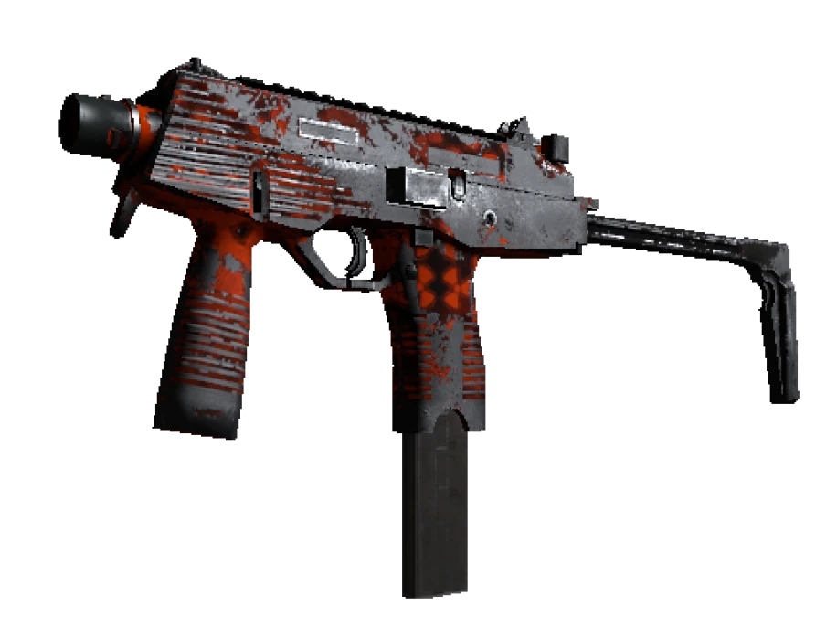 Souvenir MP9 | Setting Sun (Battle-Scarred)