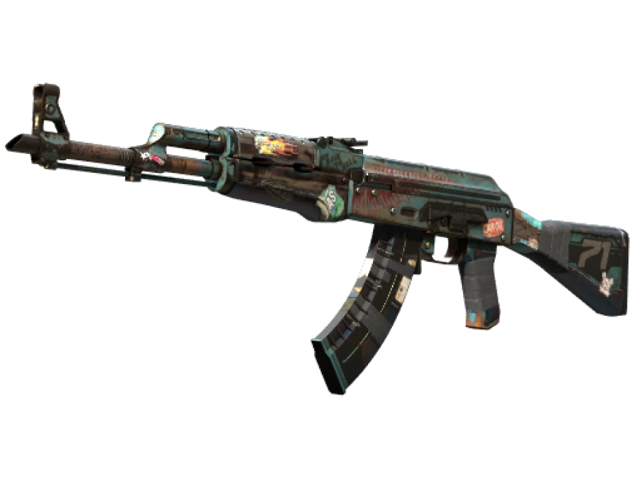 StatTrak™ AK-47 | Rat Rod (Well-Worn)