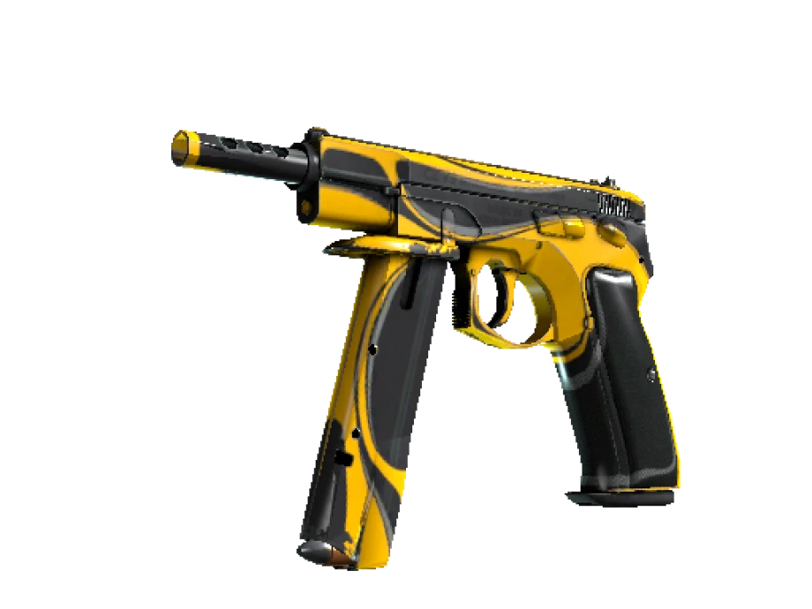 StatTrak™ CZ75-Auto | Yellow Jacket (Field-Tested)