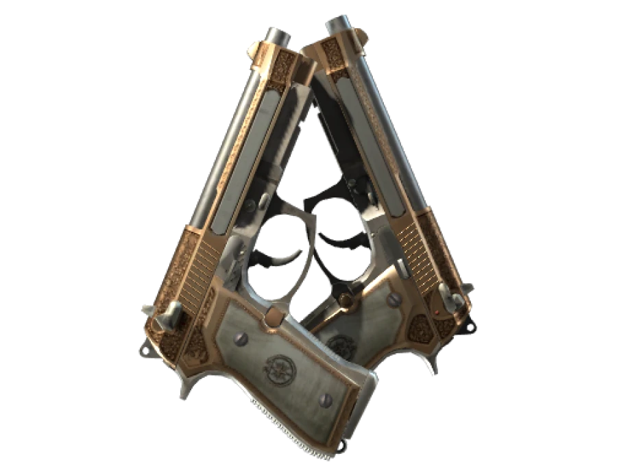 StatTrak™ Dual Berettas | Cartel (Factory New)