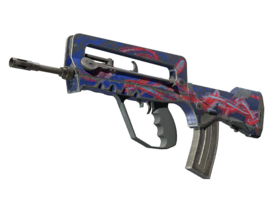StatTrak™ FAMAS | Afterimage (Field-Tested)