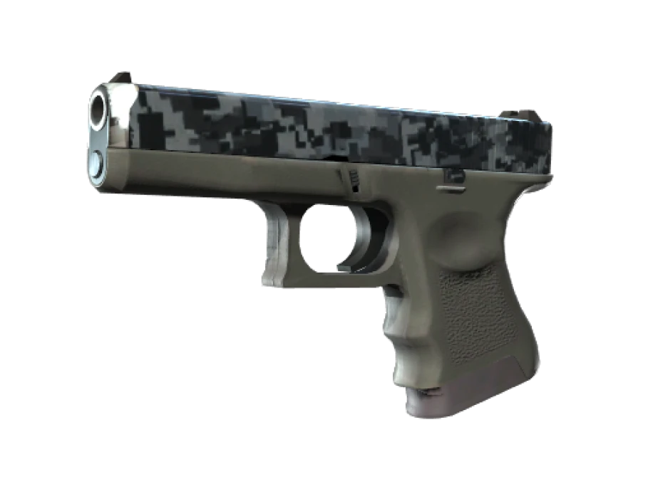 StatTrak™ Glock-18 | Steel Disruption (Field-Tested)