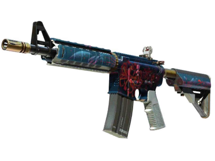 StatTrak™ M4A4 | Spider Lily (Minimal Wear)