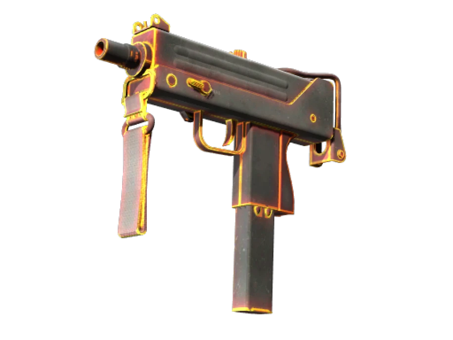 StatTrak™ MAC-10 | Heat (Minimal Wear)