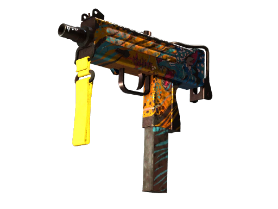 StatTrak™ MAC-10 | Stalker (Battle-Scarred)