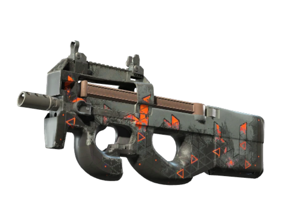 StatTrak™ P90 | Trigon (Well-Worn)