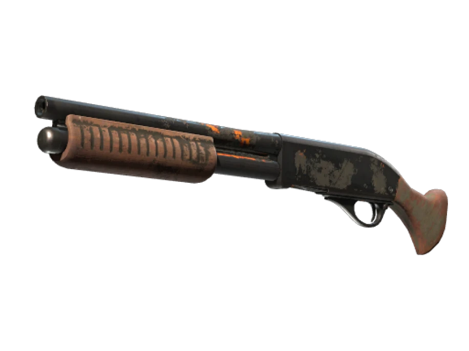 StatTrak™ Sawed-Off | Orange DDPAT (Battle-Scarred)