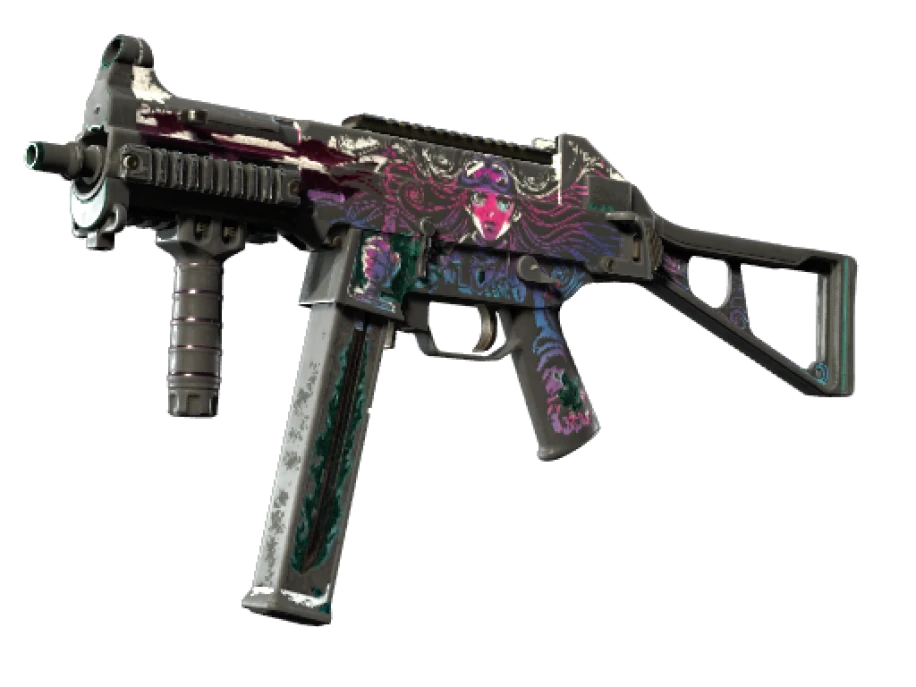 StatTrak™ UMP-45 | Neo-Noir (Battle-Scarred)