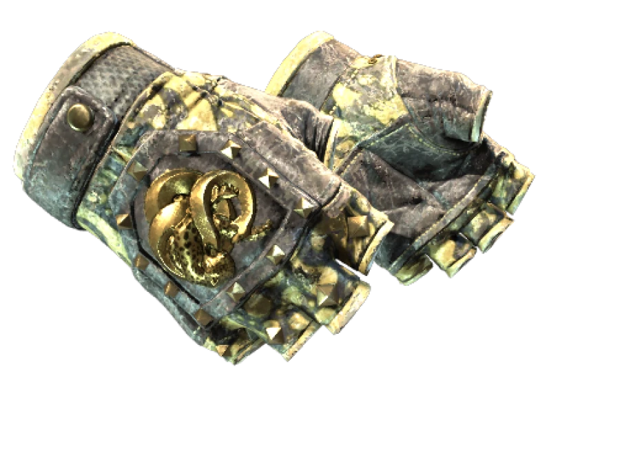 ★ Broken Fang Gloves | Yellow-banded (Battle-Scarred)