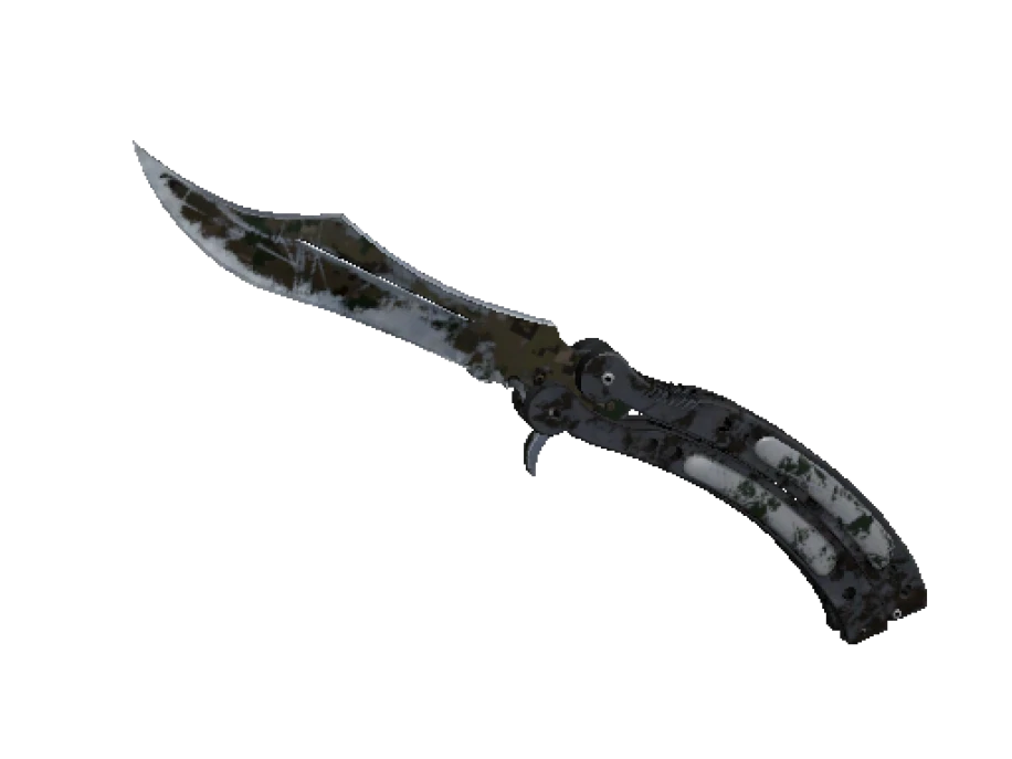 ★ Butterfly Knife | Forest DDPAT (Battle-Scarred)