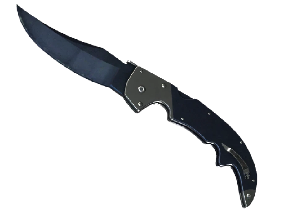 ★ Falchion Knife | Blue Steel (Battle-Scarred)