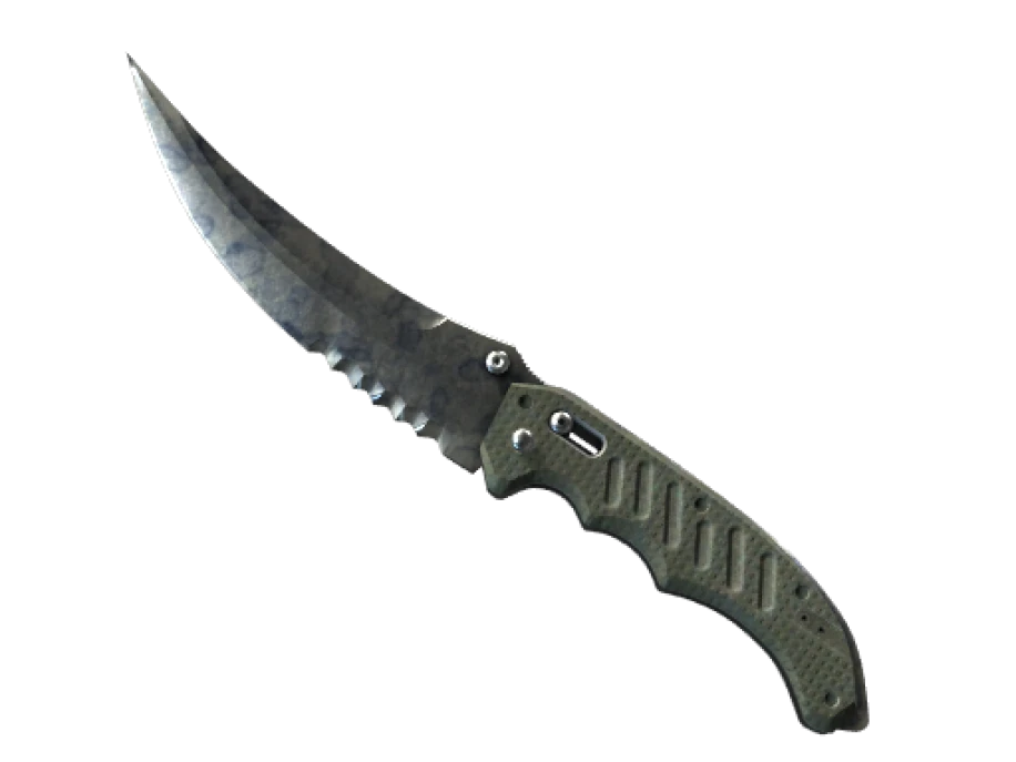 ★ Flip Knife | Stained (Well-Worn)