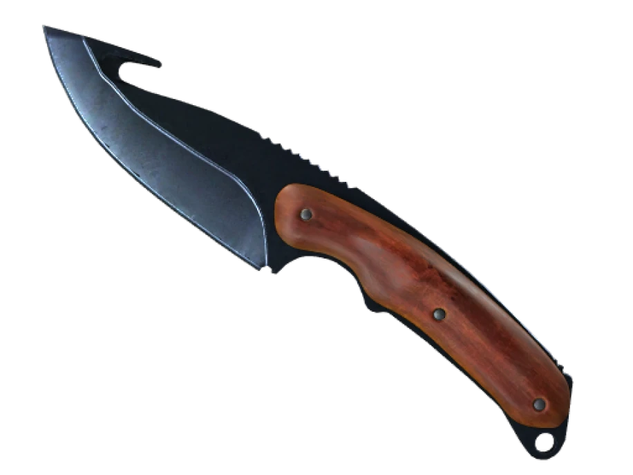 ★ Gut Knife | Blue Steel (Well-Worn)