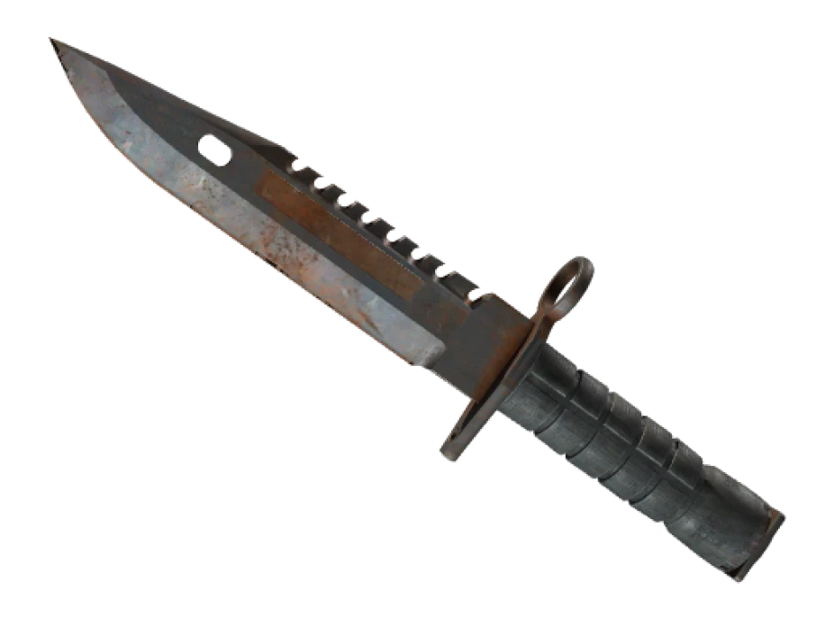 ★ M9 Bayonet | Rust Coat (Battle-Scarred)