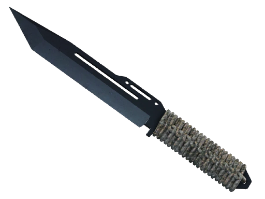 ★ Paracord Knife | Blue Steel (Field-Tested)