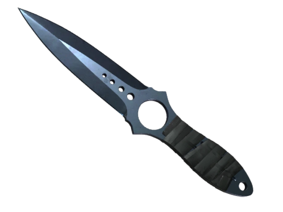★ Skeleton Knife | Blue Steel (Well-Worn)