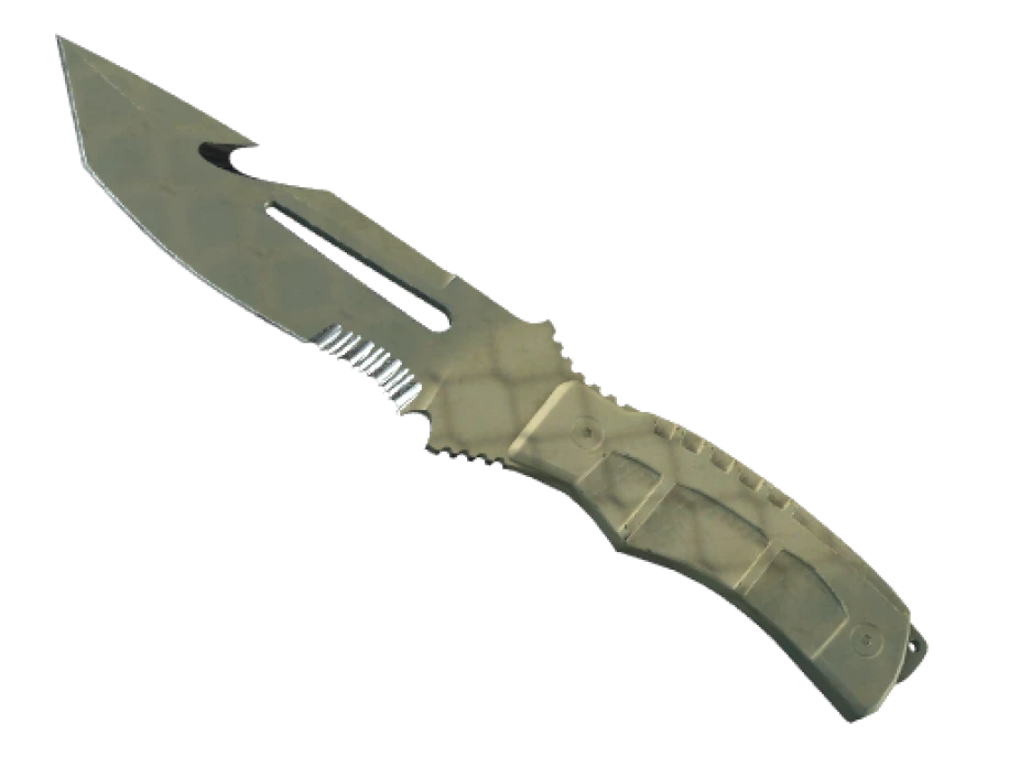 ★ StatTrak™ Survival Knife | Safari Mesh (Well-Worn)